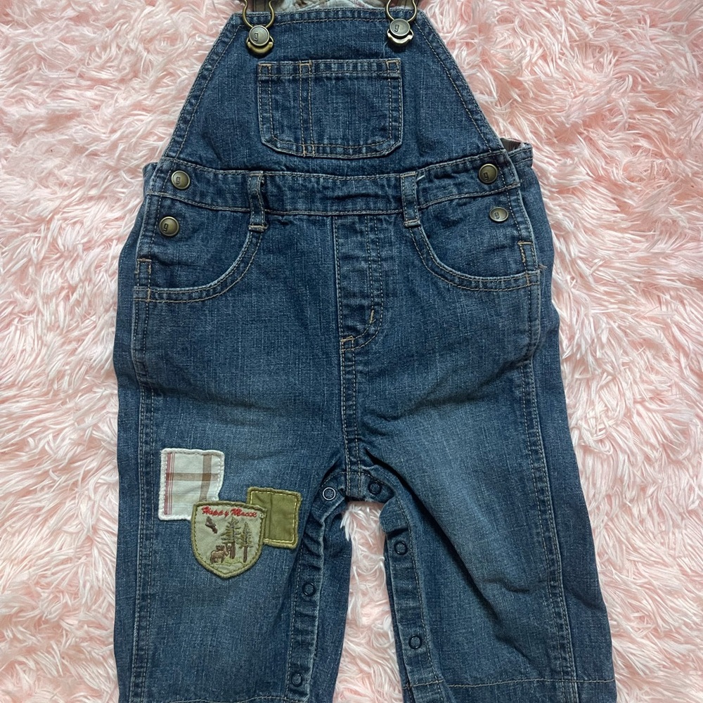 Gymboree Happy Moose Overalls
